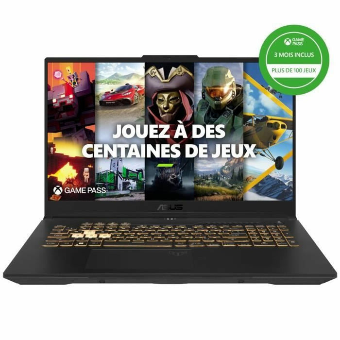 Laptop Asus TUF707VI-HX043W 17,3" 16 GB RAM 512 GB SSD Nvidia Geforce RTX 4070 Azerty Franceză