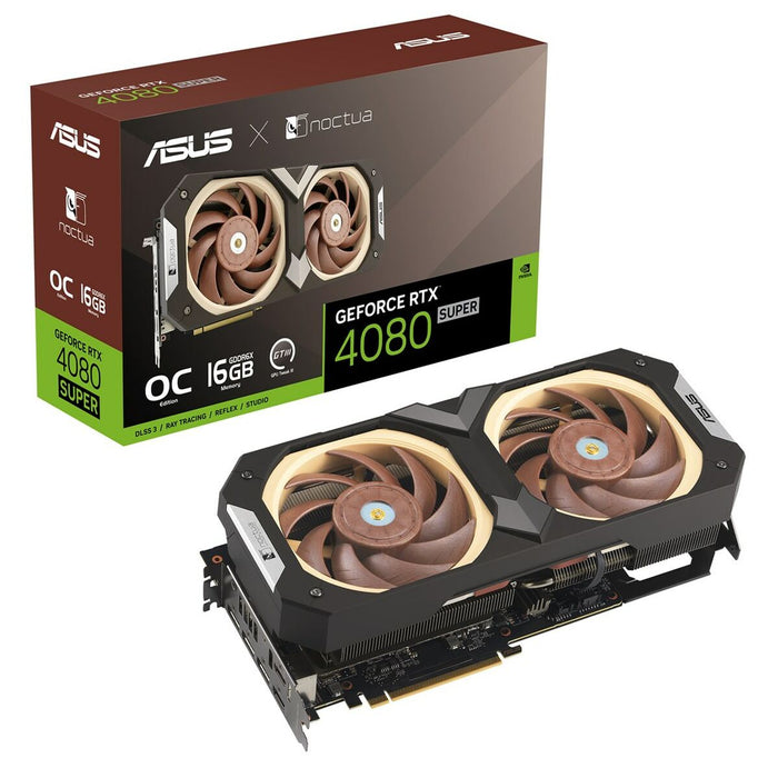 Placă Grafică Asus RTX4080S-O16G-NOCTUA GEFORCE RTX 4080 SUPER 16 GB GDDR6X
