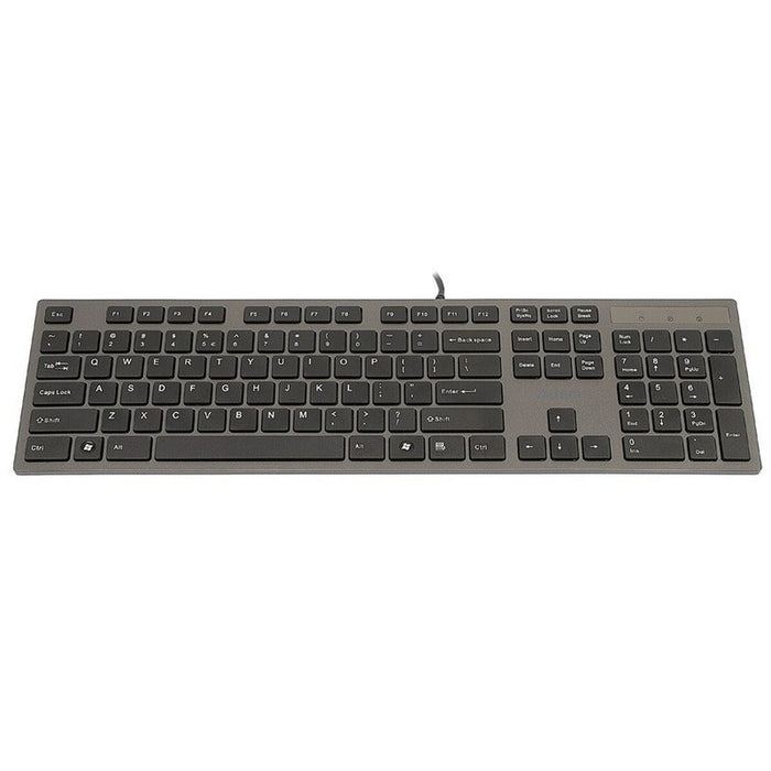 Tastatură A4 Tech KV-300H QWERTY Negru Gri Monocrom Negru/Gri