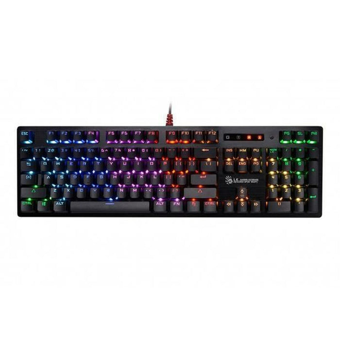 Tastatură A4 Tech B820R QWERTY Negru Multicolor