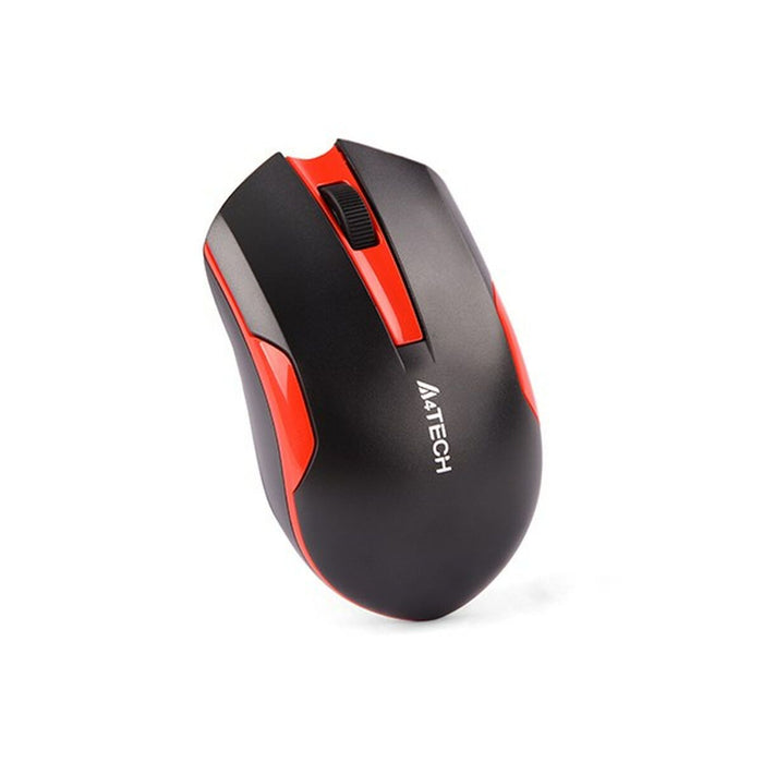 Mouse Fără Fir A4 Tech G3-200N Negru/Roșu