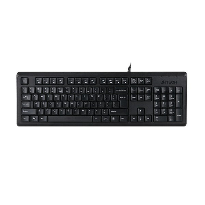 Tastatură A4 Tech KR-92 Negru Monocrom Engleză QWERTY