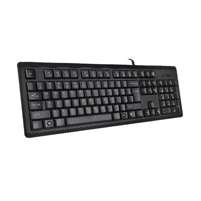 Tastatură A4 Tech KR-92 Negru Monocrom Engleză QWERTY