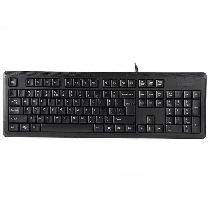 Tastatură A4 Tech KR-92 Negru Monocrom Engleză QWERTY