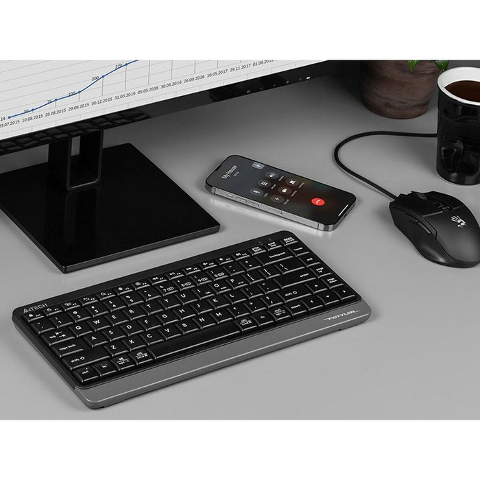 Tastatură A4 Tech A4TKLA47124 Alb Engleză