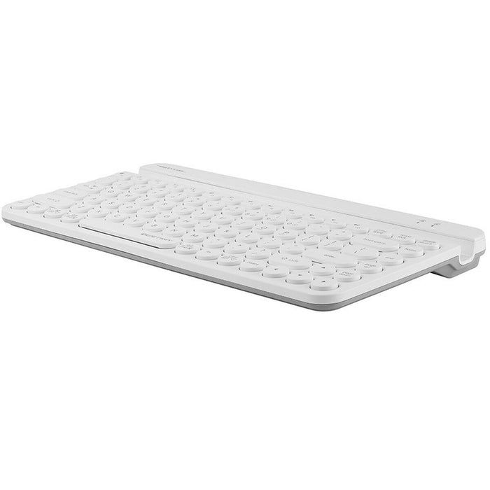 Tastatură A4 Tech A4TKLA47187 QWERTY Alb