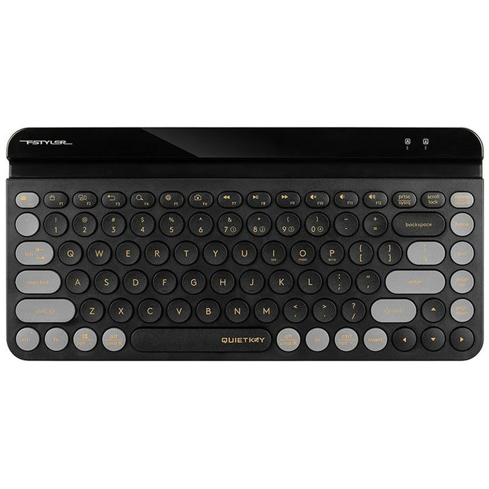 Tastatură A4 Tech A4TKLA47190 QWERTY Negru Gri