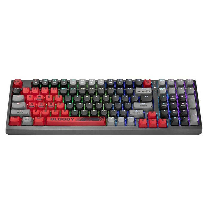 Tastatură A4 Tech A4TKLA47261 Mecanic Negru Multicolor QWERTY