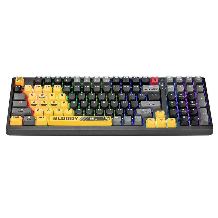 Tastatură A4 Tech A4TKLA47262 Mecanic Negru Multicolor QWERTY