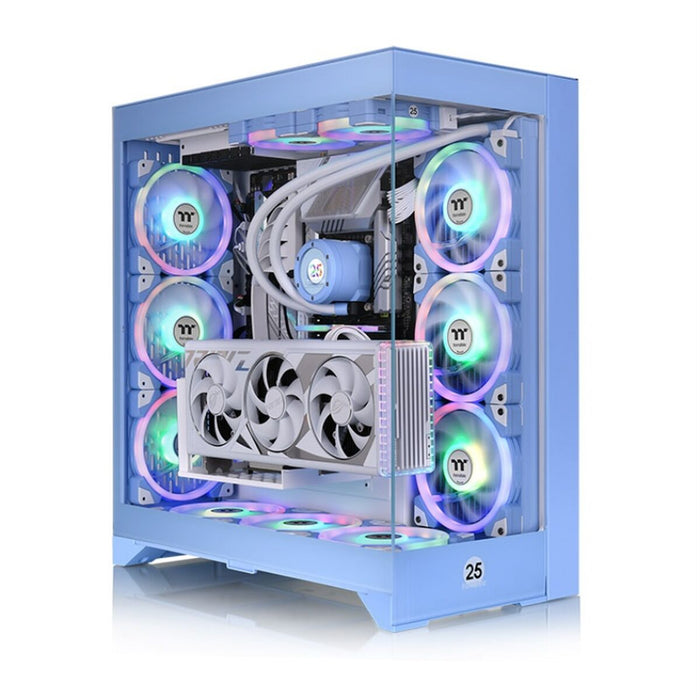 Unitate Semi-tower ATX THERMALTAKE CTE E600 MX HYDRANGEA BLUE Albastru