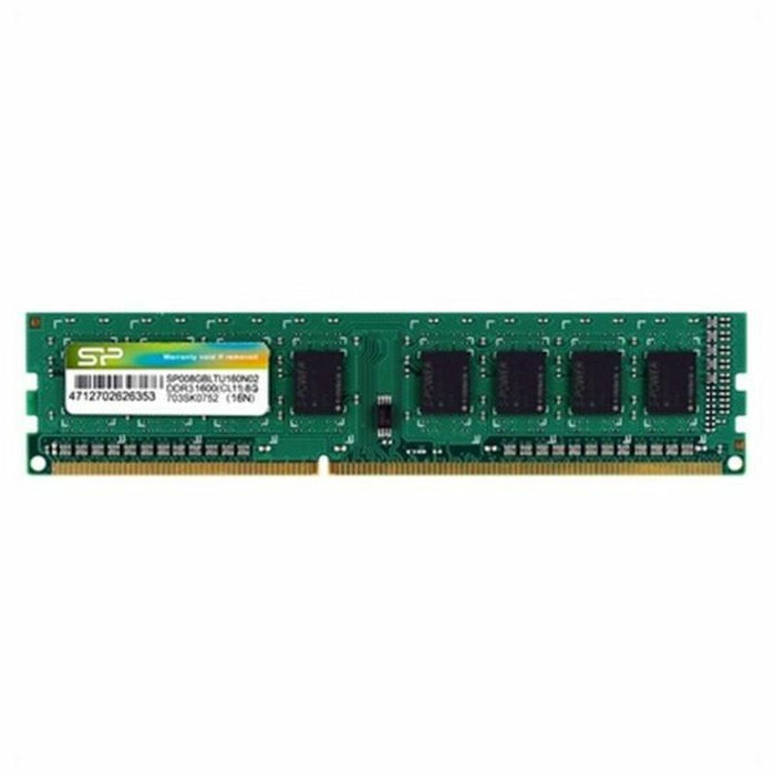 Memorie RAM Silicon Power SP008GBLTU160N02 DDR3 240-pin DIMM 8 GB 1600 Mhz