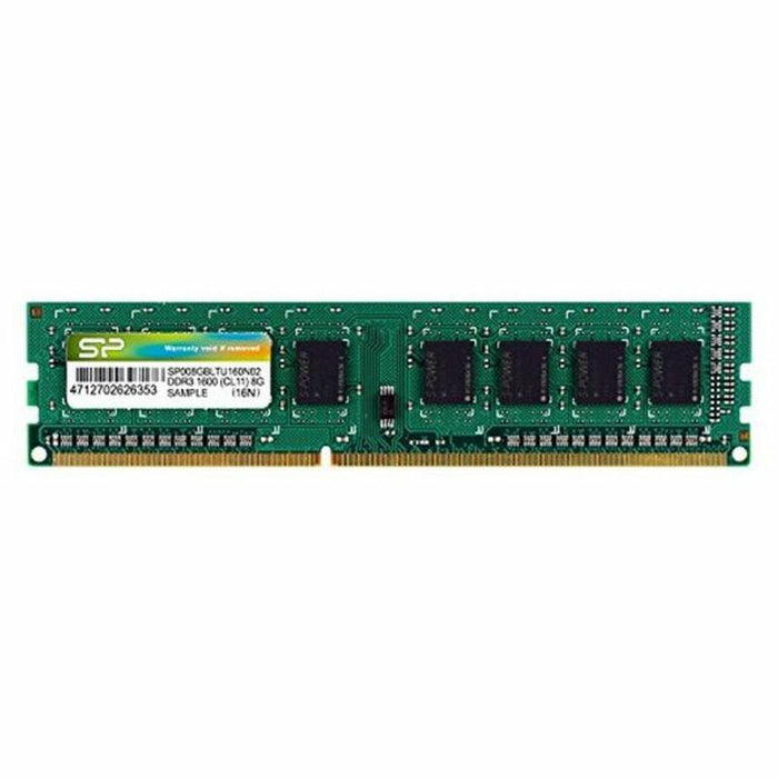 Memorie RAM Silicon Power SP008GBLTU160N02 DDR3 240-pin DIMM 8 GB 1600 Mhz