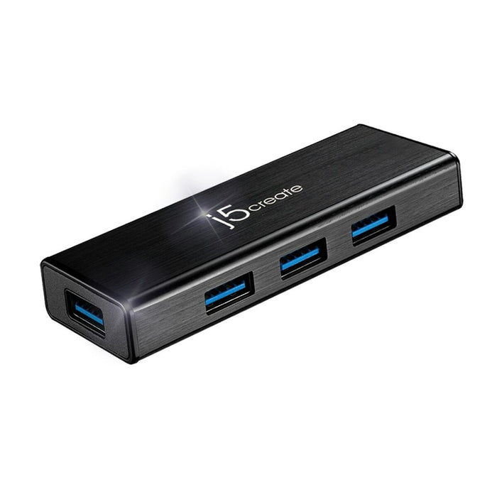 Hub USB j5create JUH340-N Negru 3600 W