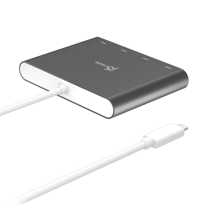 Adaptor USB-C la HDMI j5create JCA366-N Argintiu