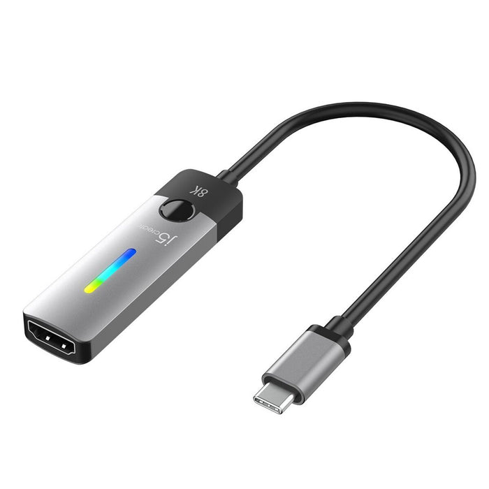 Adaptor USB-C la HDMI j5create JCA157-N Negru Gri 10 cm