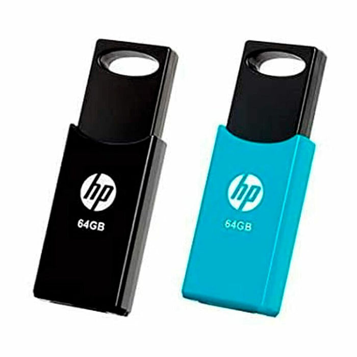 Memorie USB HP 4712847099760 USB 2.0 64GB 2 Unități Negru 64 GB