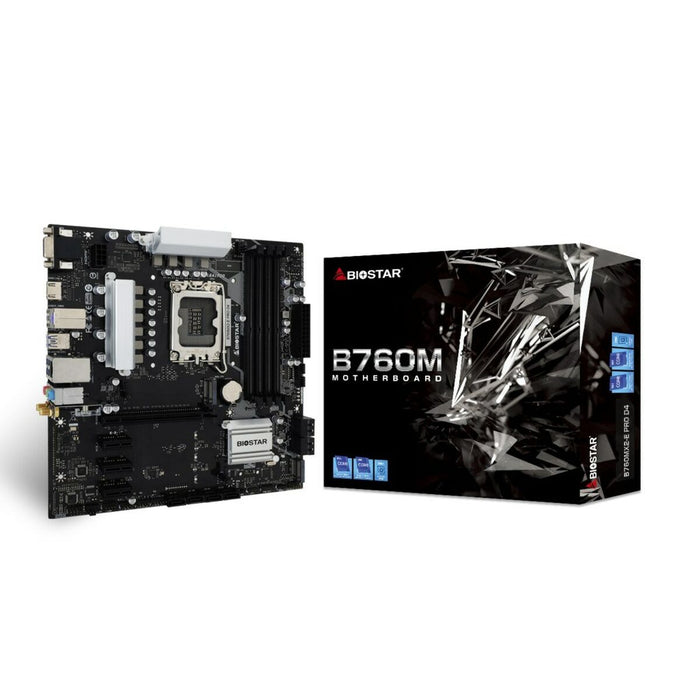 Placă de Bază Biostar B760MX2-E PRO D4 Intel B760 LGA 1700
