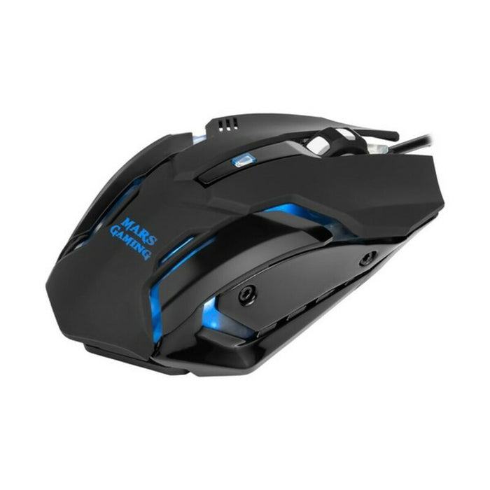 Tastatură și Mouse Gaming Mars Gaming MCP118 Negru Qwerty Spaniolă