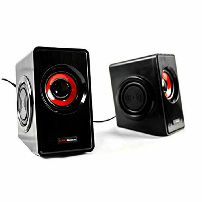 Difuzoare Gaming Mars Gaming MS1 Negru Roșu/Negru 10 W