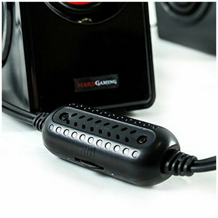 Difuzoare Gaming Mars Gaming MS1 Negru Roșu/Negru 10 W