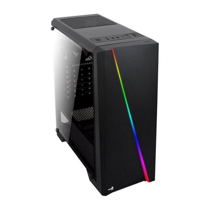 Unitate Semi-tower ATX Aerocool ACCM-PV10012.11 LED RGB Negru