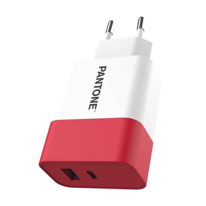 Încărcător de Perete Pantone PT-PDAC02R1 Alb Roșu 15 W