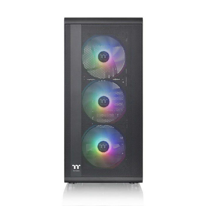 Unitate Semi-tower ATX THERMALTAKE S200 TG ARGB Negru