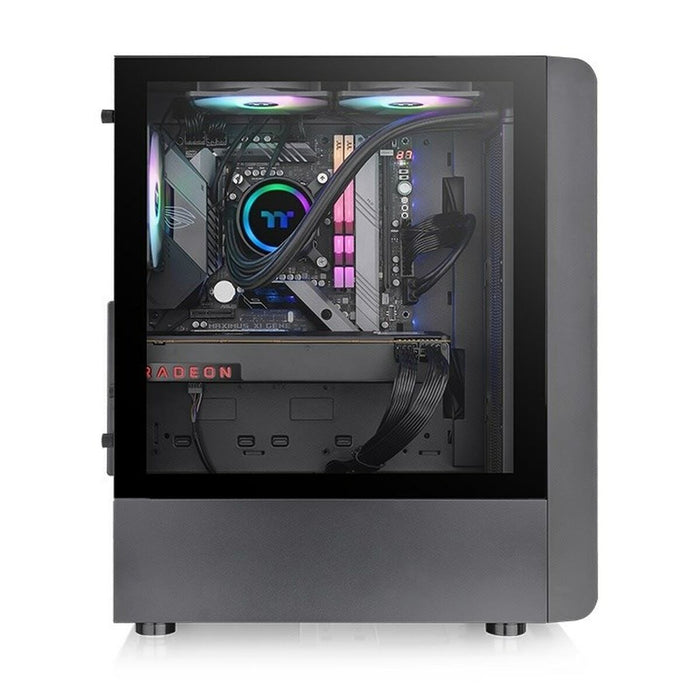 Unitate Semi-tower ATX THERMALTAKE S200 TG ARGB Negru