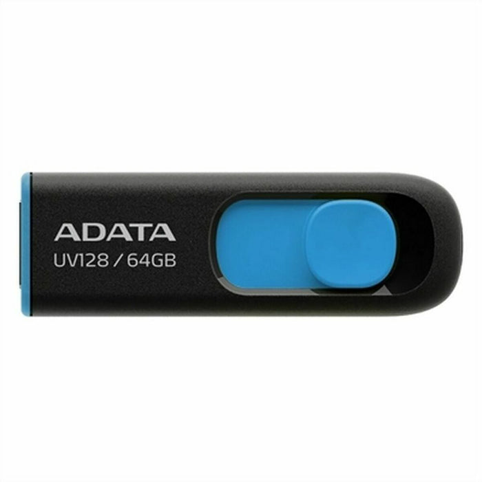 Memorie USB Adata 64GB DashDrive UV128 Albastru Negru 64 GB