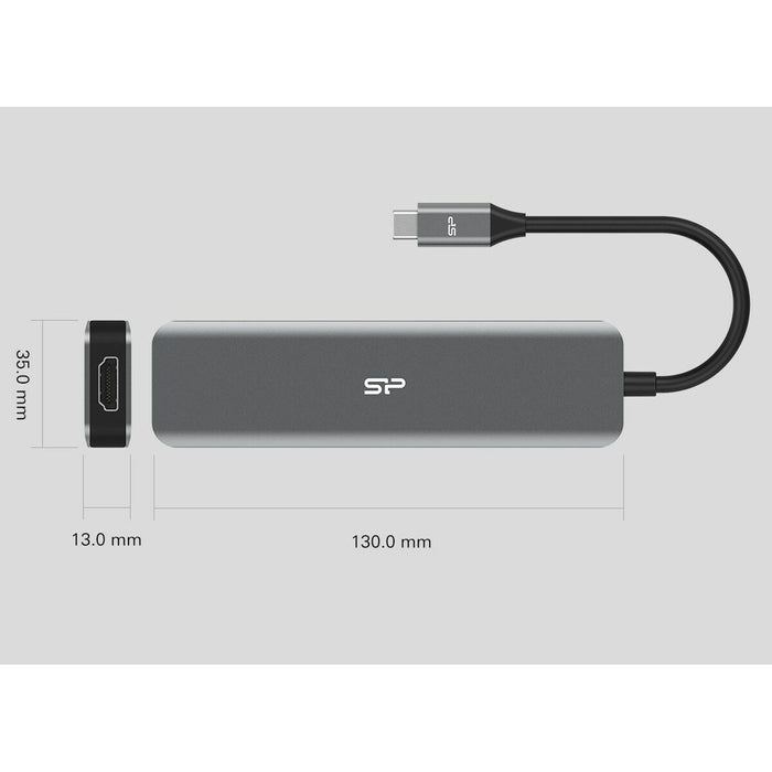 Dockstation Silicon Power Boost SU20 Negru Gri