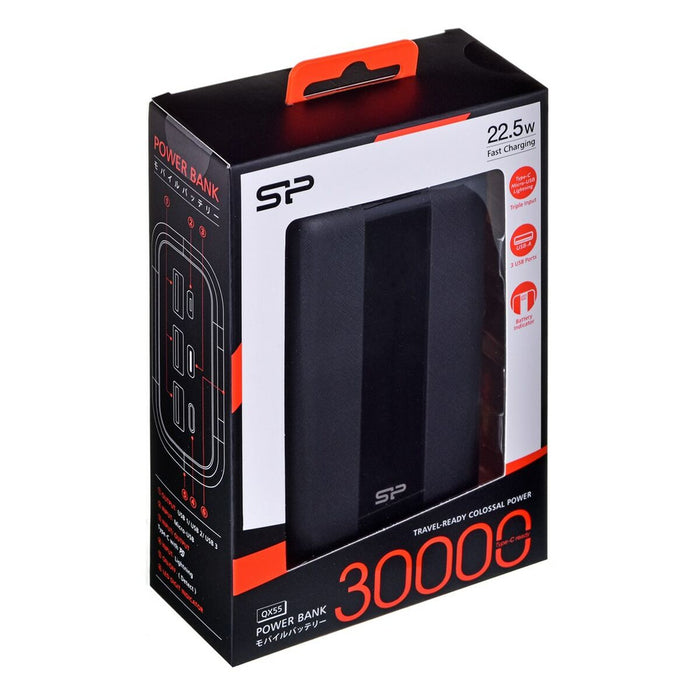 Power Bank Silicon Power QX55 Negru 30000 mAh