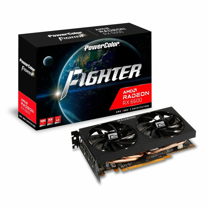 Placă Grafică Powercolor AXRX 6600 8GBD6-3DH 8 GB GDDR6 AMD Radeon RX 6600
