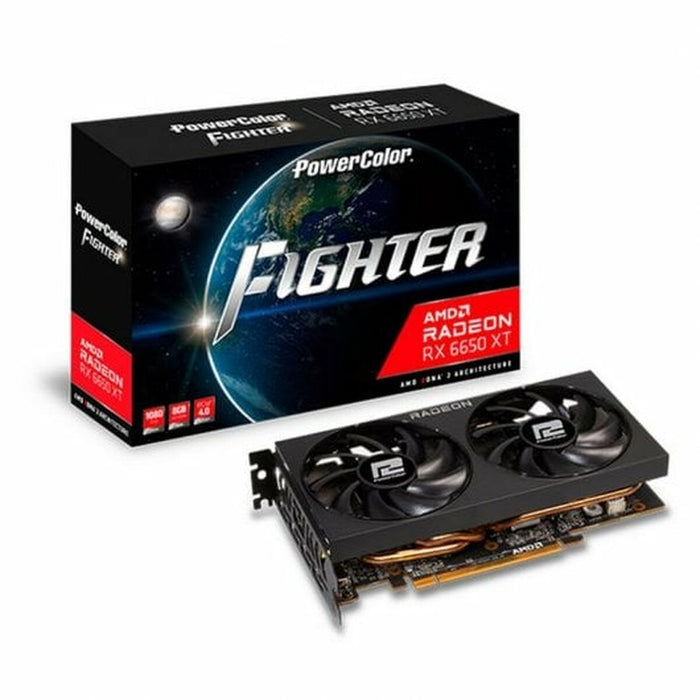 Placă Grafică Powercolor AXRX 6650 XT 8GBD6-3DH radeon rx 6650 xt 8 GB GDDR6