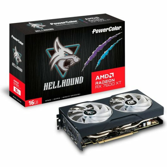 Placă Grafică Powercolor RX7600XT 16G-L/OC 16 GB GDDR6