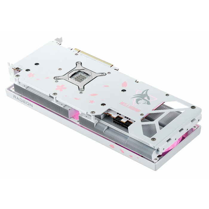 Placă Grafică Powercolor RX7800XT 16G-L/OC/SAKURA AMD RADEON RX 7800 XT 16 GB GDDR6