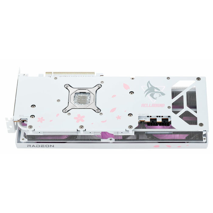 Placă Grafică Powercolor RX7800XT 16G-L/OC/SAKURA AMD RADEON RX 7800 XT 16 GB GDDR6