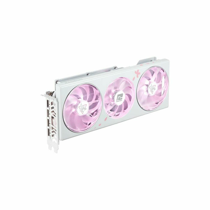 Placă Grafică Powercolor RX7800XT 16G-L/OC/SAKURA LIMITE AMD RADEON RX 7800 XT 16 GB GDDR6