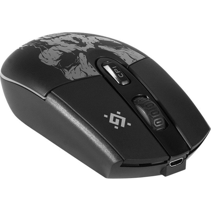 Mouse Fără Fir Defender Beta GM-707L Negru Multicolor 1600 dpi