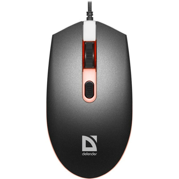 Mouse Defender DOT MB-986 Negru Multicolor Monocrom