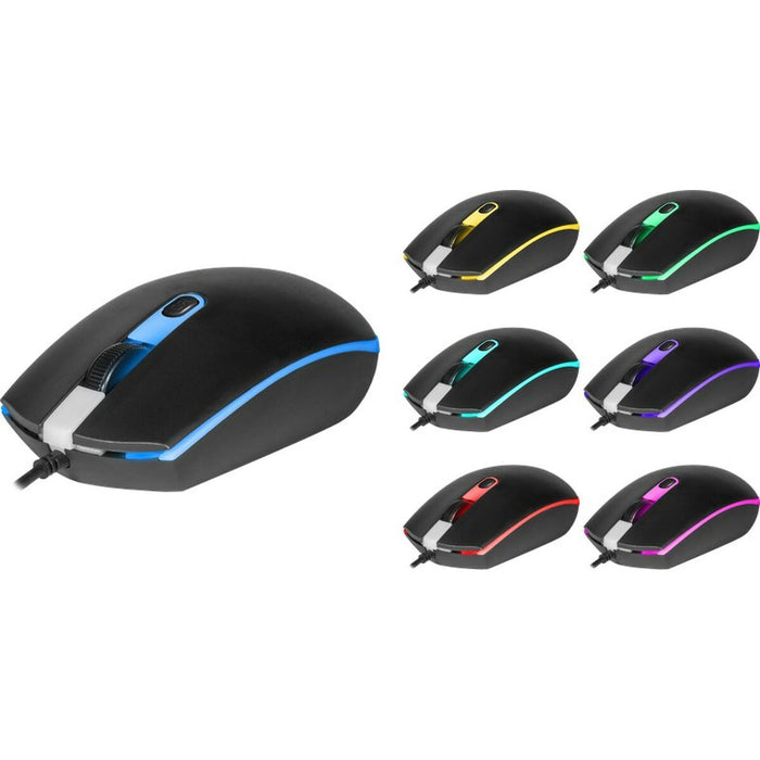 Mouse Defender DOT MB-986 Negru Multicolor Monocrom
