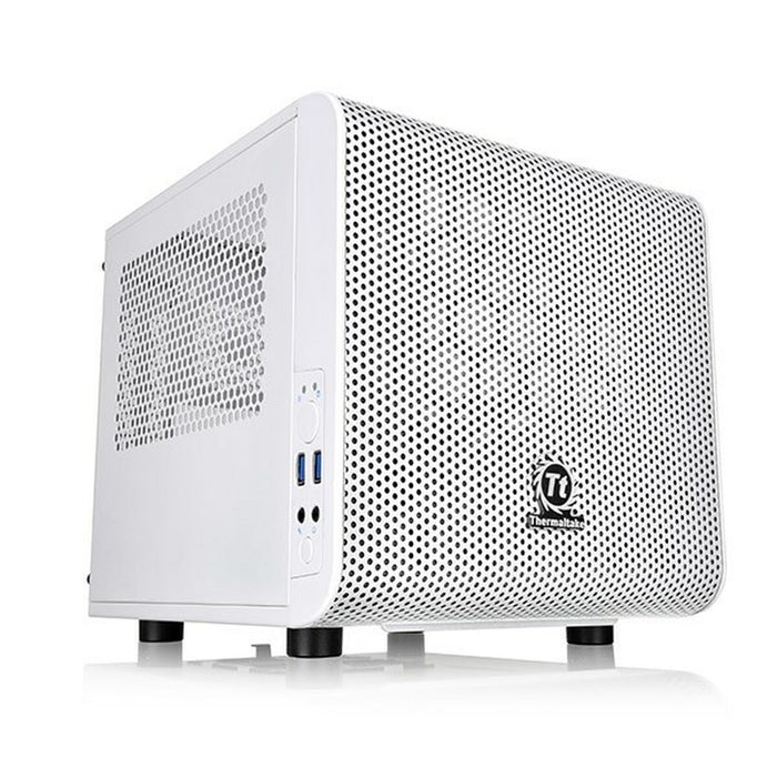 Cutie Semiunitate Mini ITX THERMALTAKE Core V1 Snow Edition Alb