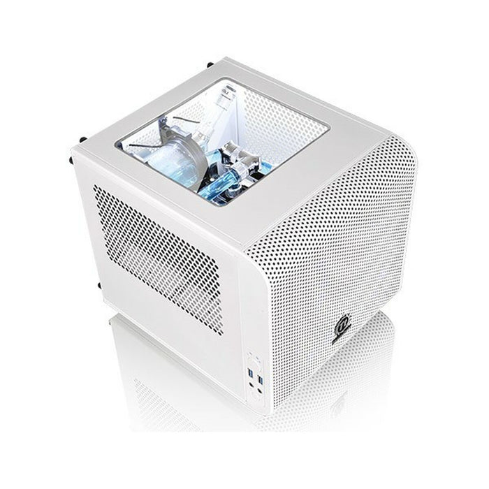 Cutie Semiunitate Mini ITX THERMALTAKE Core V1 Snow Edition Alb