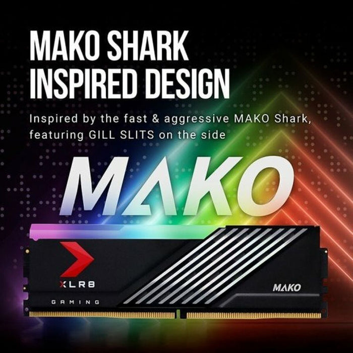 Memorie RAM PNY XLR8 Gaming MAKO EPIC-X 32 GB DIMM 6400 MHz CL40