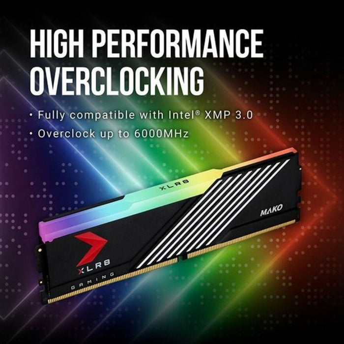 Memorie RAM PNY XLR8 Gaming MAKO EPIC-X 32 GB DIMM 6400 MHz CL40