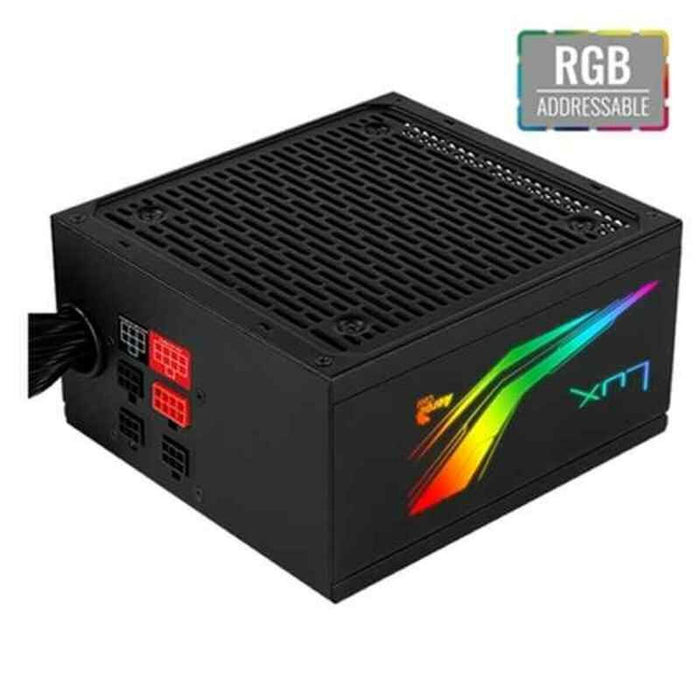 Sursă de Alimentare Aerocool LUX RGB 550M ATX 550 W 80 Plus Bronze LED RGB
