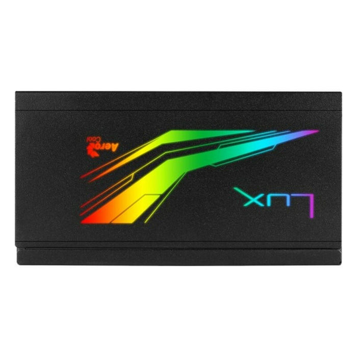 Sursă de Alimentare Aerocool LUXRGB650M Fuente Alimentación PC Modular RGB 650W 80Plus Bronze 230V Negro RGB 650W Negru