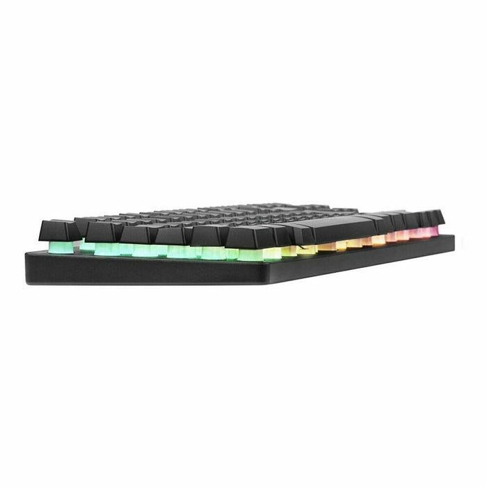 Tastatură Gaming Mars Gaming MKTKLES Qwerty Spaniolă Negru LED RGB