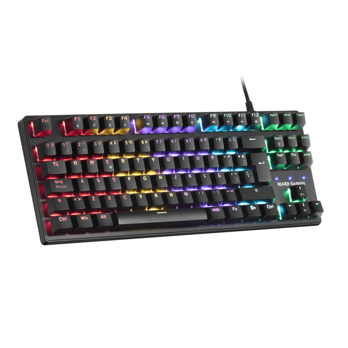 Tastatură Gaming Mars Gaming MKXTKL Qwerty Spaniolă