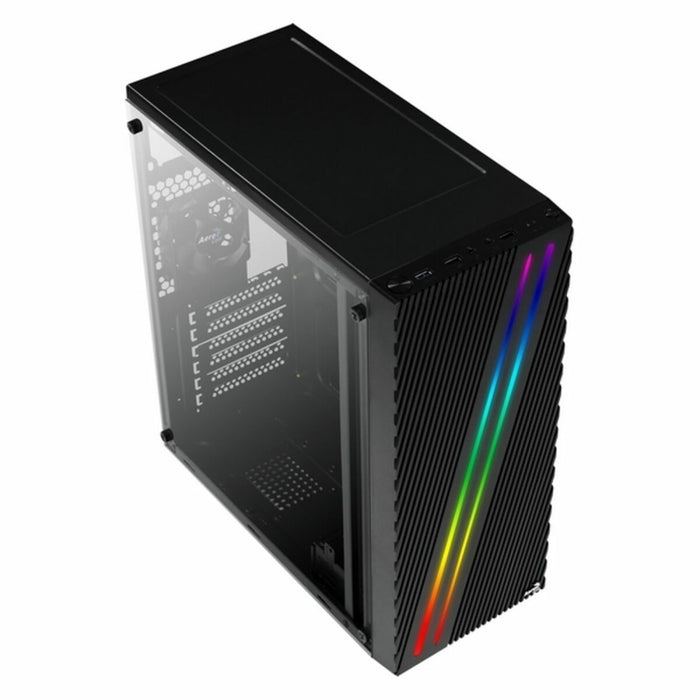 Unitate Semi-tower ATX Aerocool ACCM-PV19012.11 RGB USB 3.0 Negru