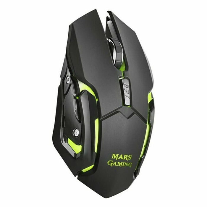 Mouse Gaming cu LED Mars Gaming MMW 3200 dpi Negru